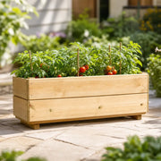 Premium Wood Tomato Planter with Feet